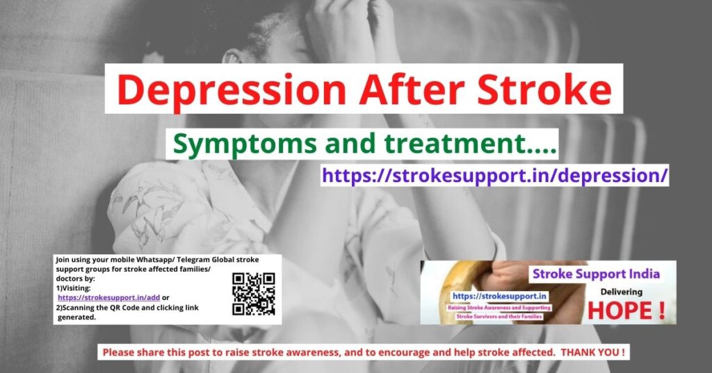 Depression After Stroke- Symptoms And Treatment – Stroke Support India