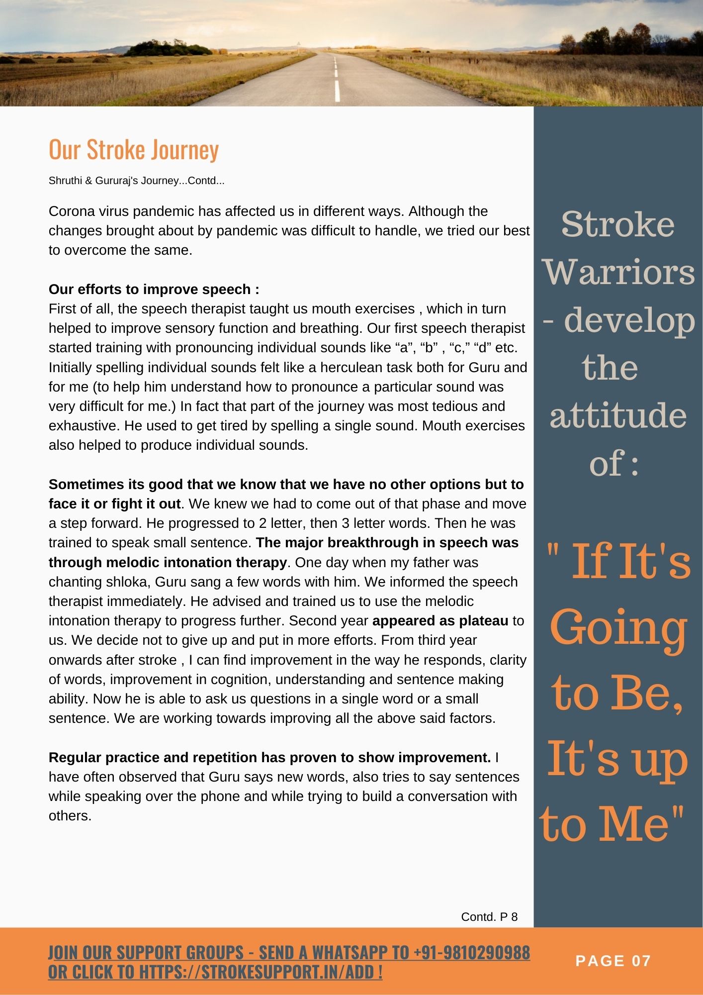 Stroke Warriors Shruthi and Gururaj's journey-3