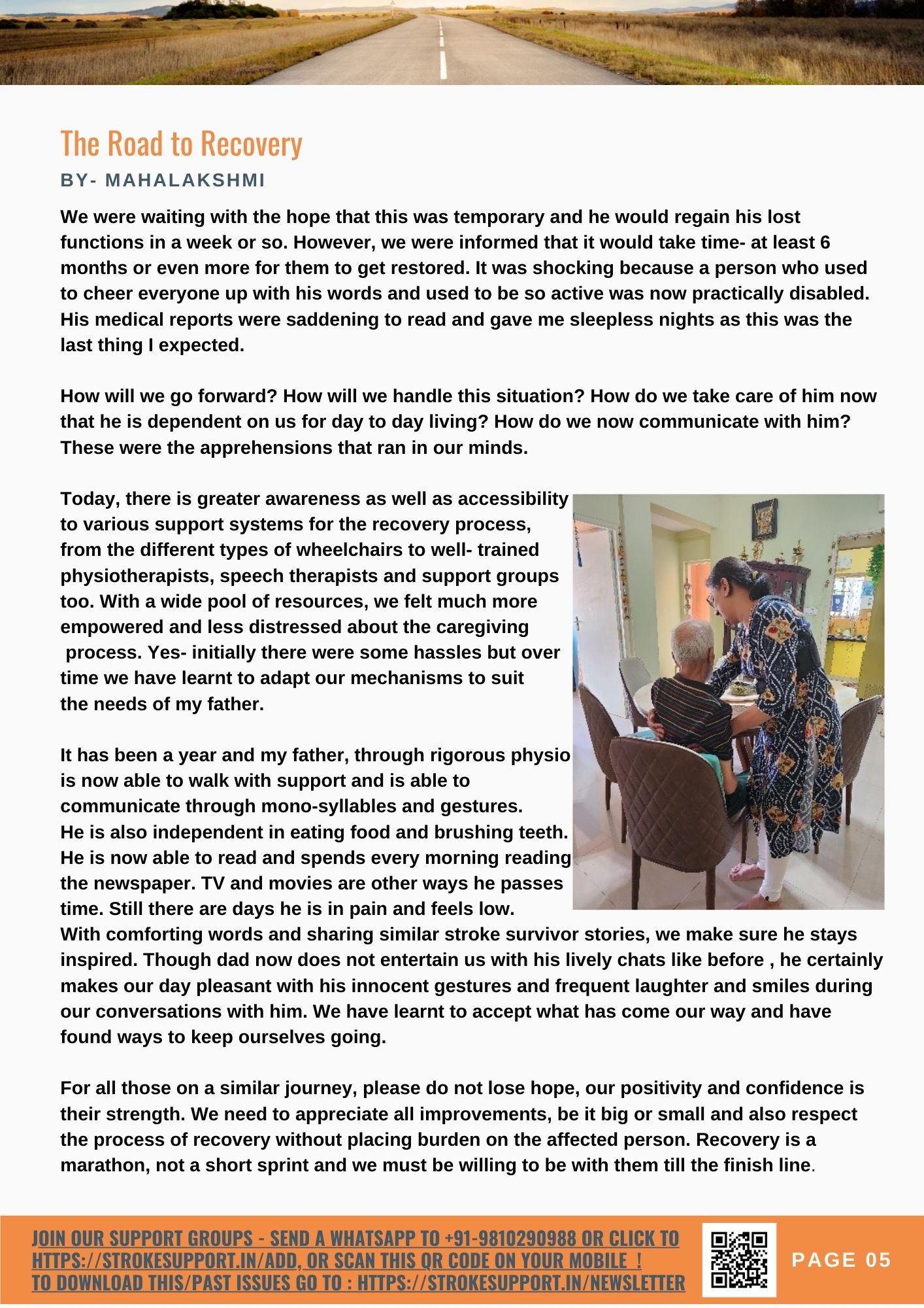 The Road to Recovery-Mahalakshmi-2