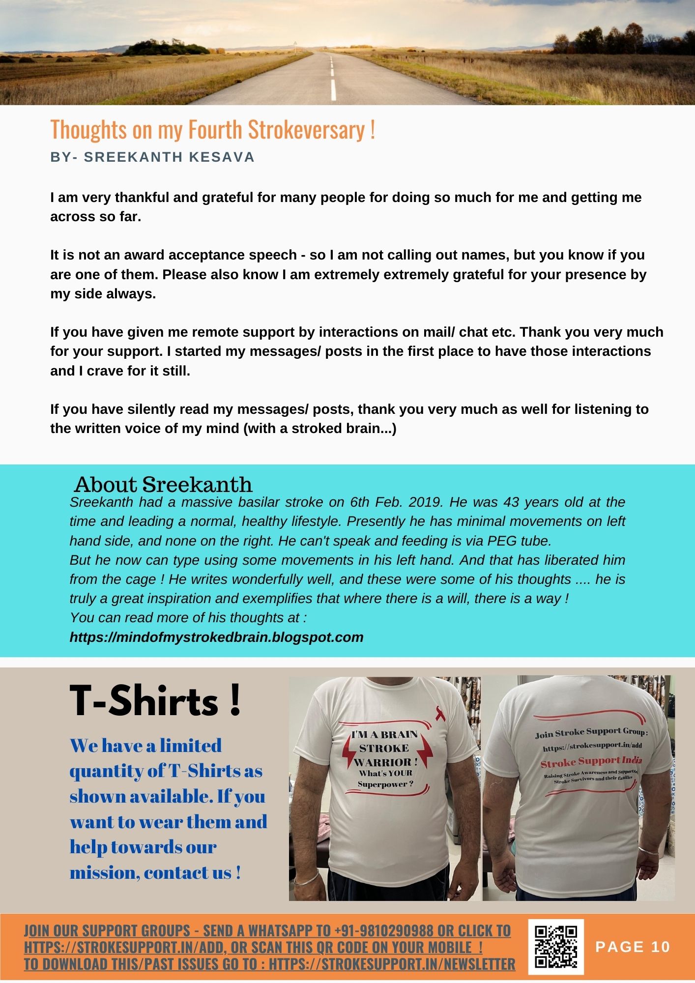 Thoughts on my Fourth Strokeversary-Sreekanth-5