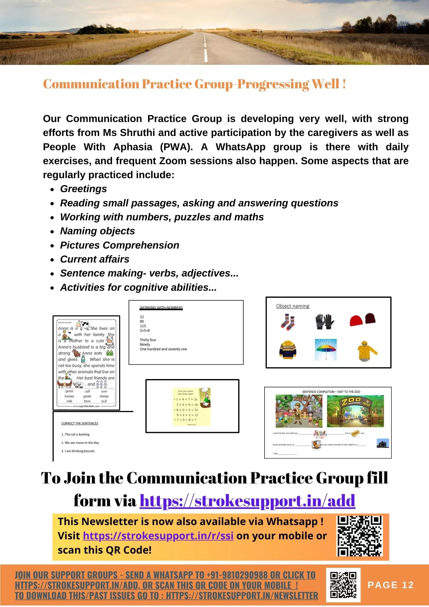 Communication Practice Group-Progressing Well !