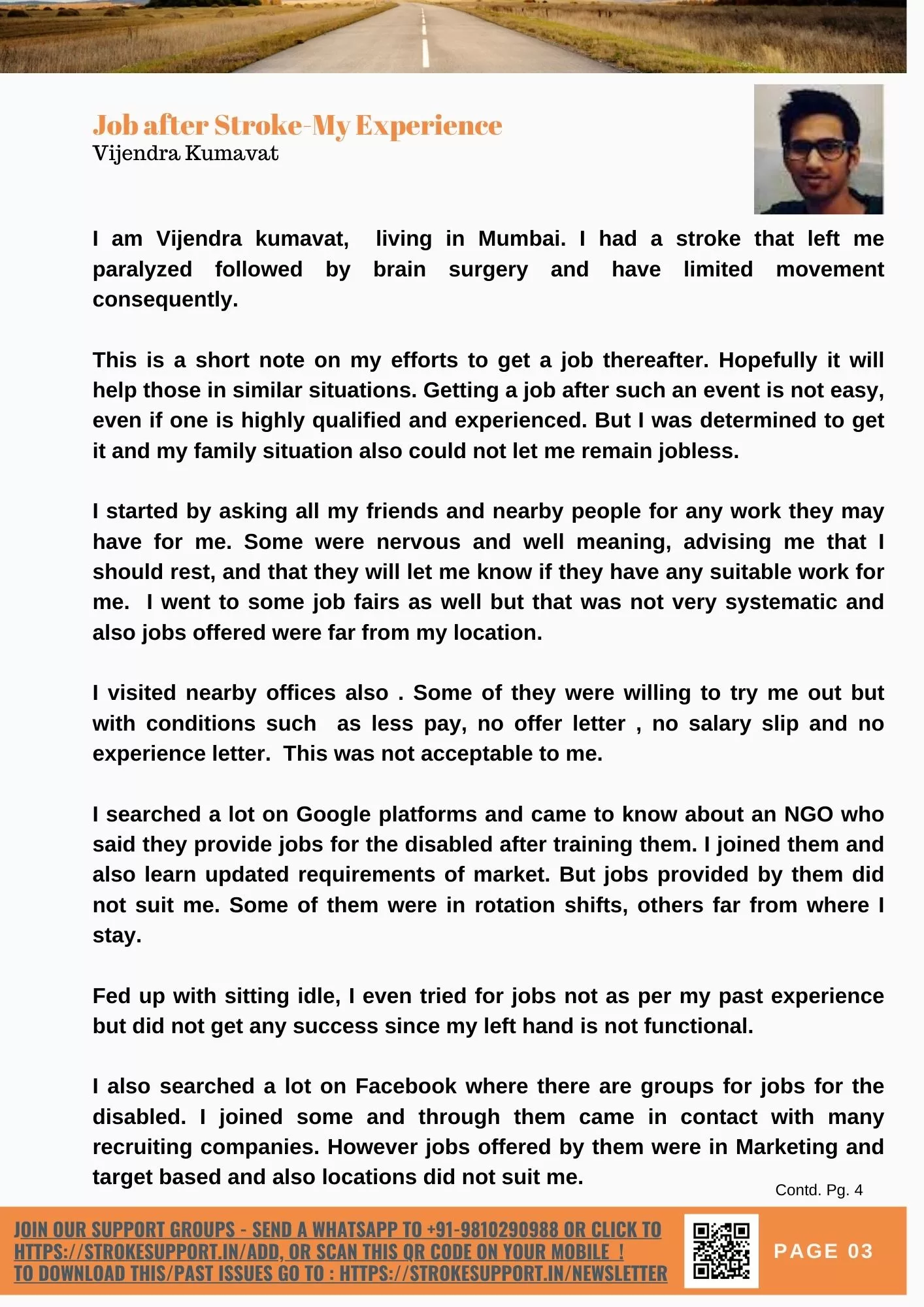 Job after stroke-My Experience-1