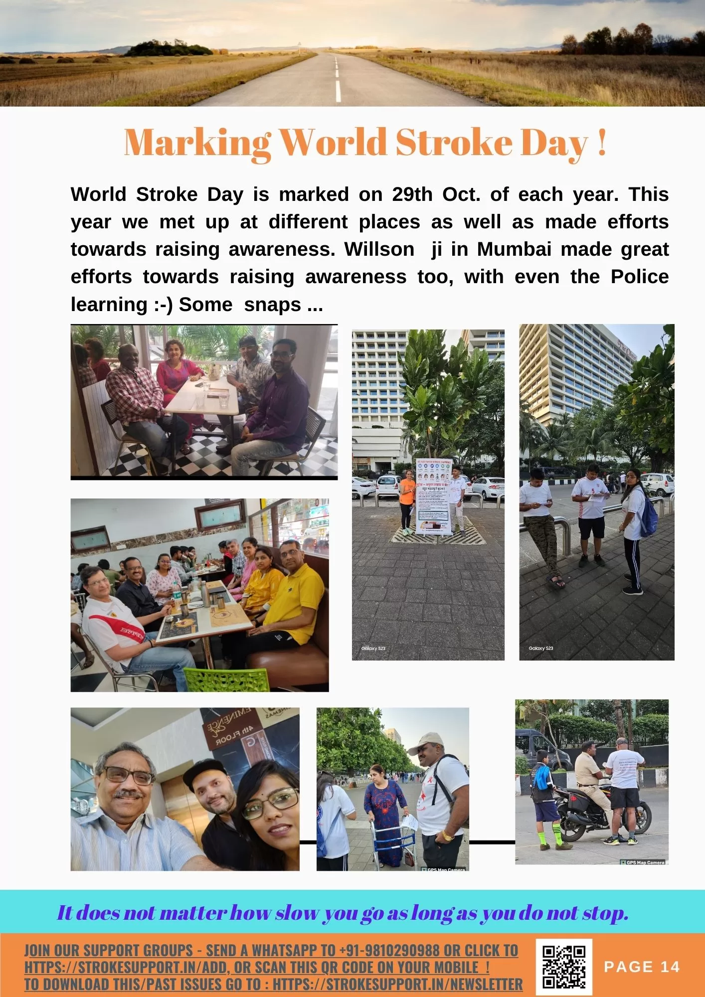 Marking World Stroke Day 2023